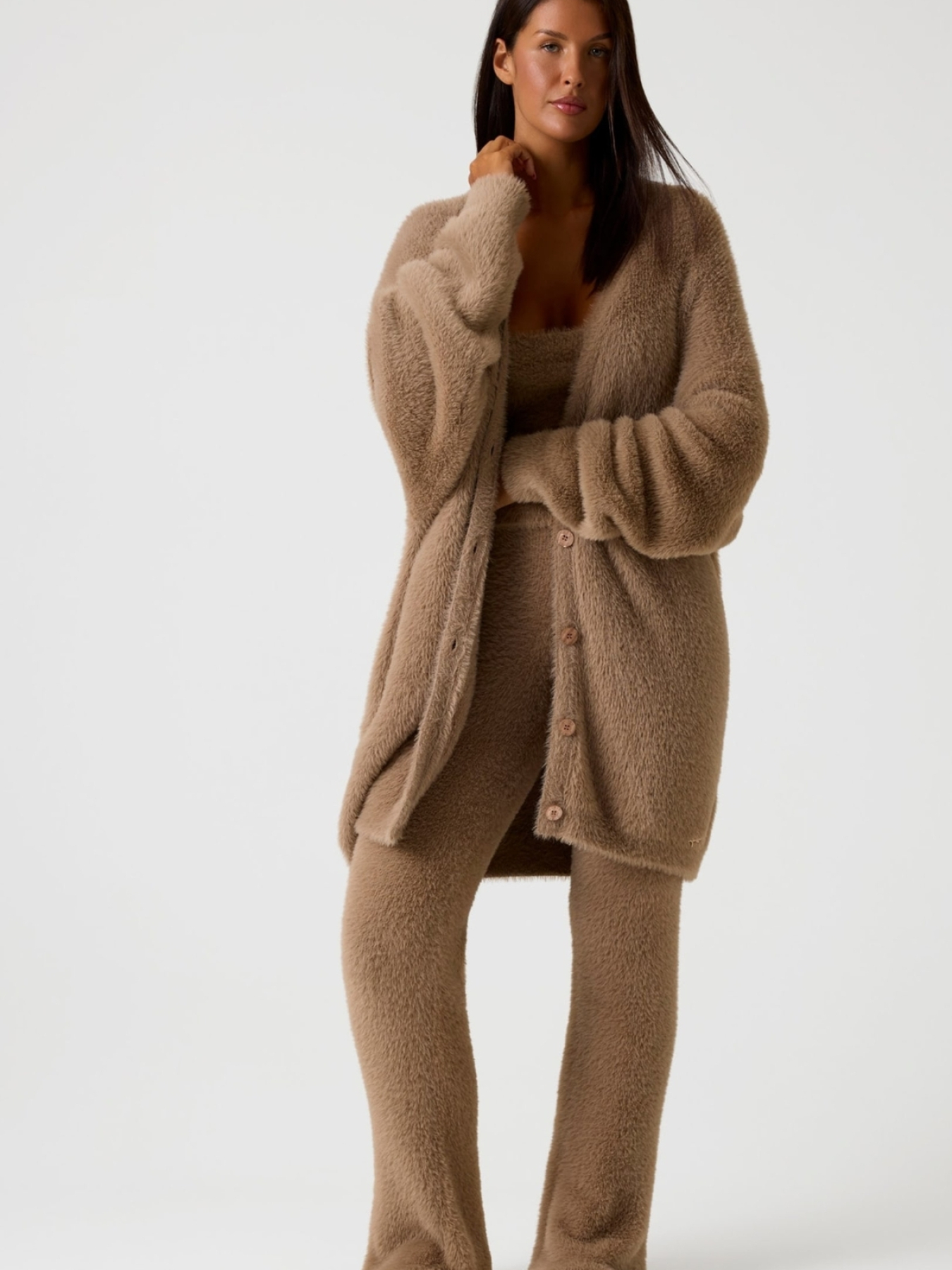 Жіночий бежевий кардиган модель O5BR02.Z1282;G1AH Фото