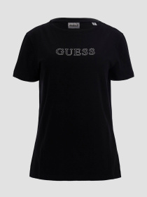 Футболка GUESS модель V3BI11.J1314;JBLK Футболка GUESS модель V3BI11.J1314;JBLK Фото