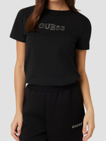 Футболка GUESS модель V3BI11.J1314;JBLK Футболка GUESS модель V3BI11.J1314;JBLK Фото