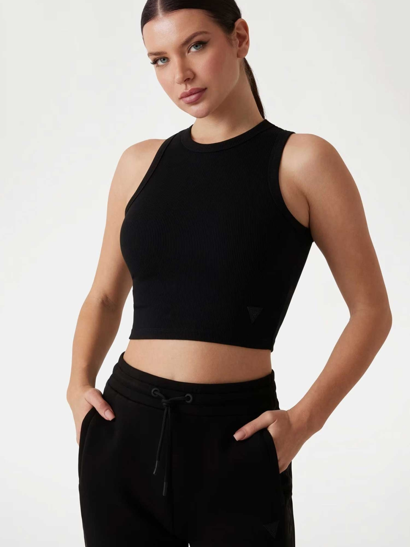 Топ GUESS модель V3GP19.K8RT2;JBLK Фото