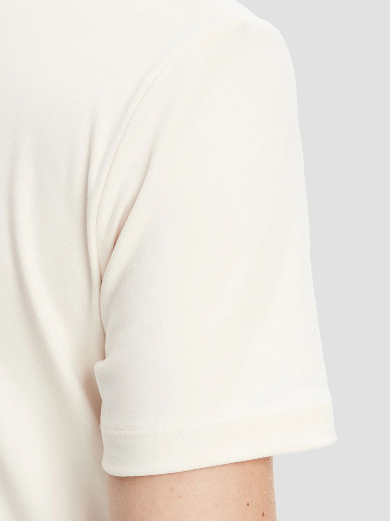 Жіноча біла футболка модель V5RI10.KCD02;G6K5 Фото