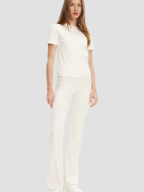 Жіноча біла футболка модель V5RI10.KCD02;G6K5 Фото