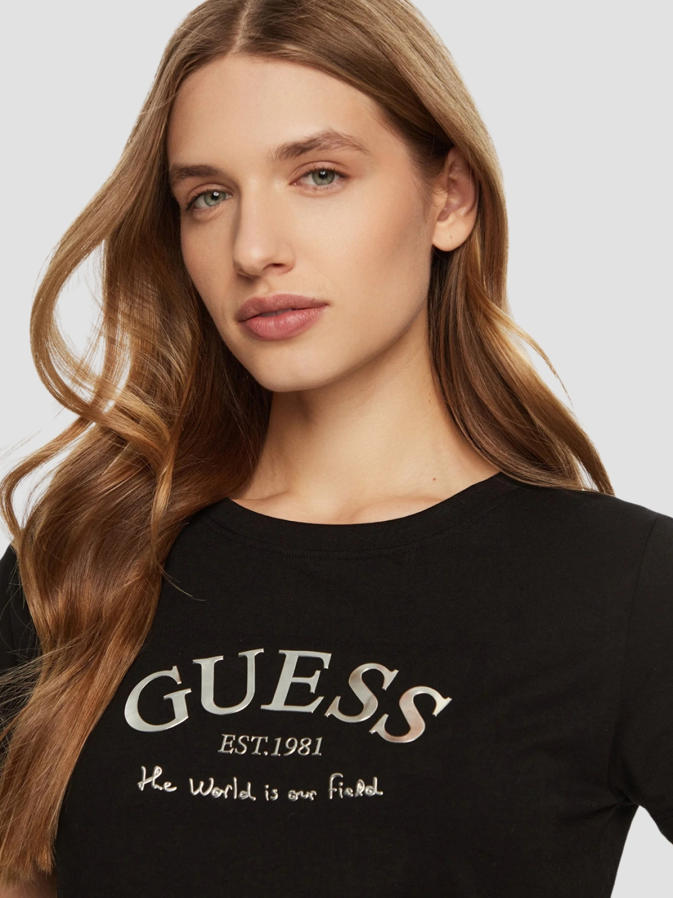 Футболка GUESS модель V5RI16.J1314;JBLK Фото