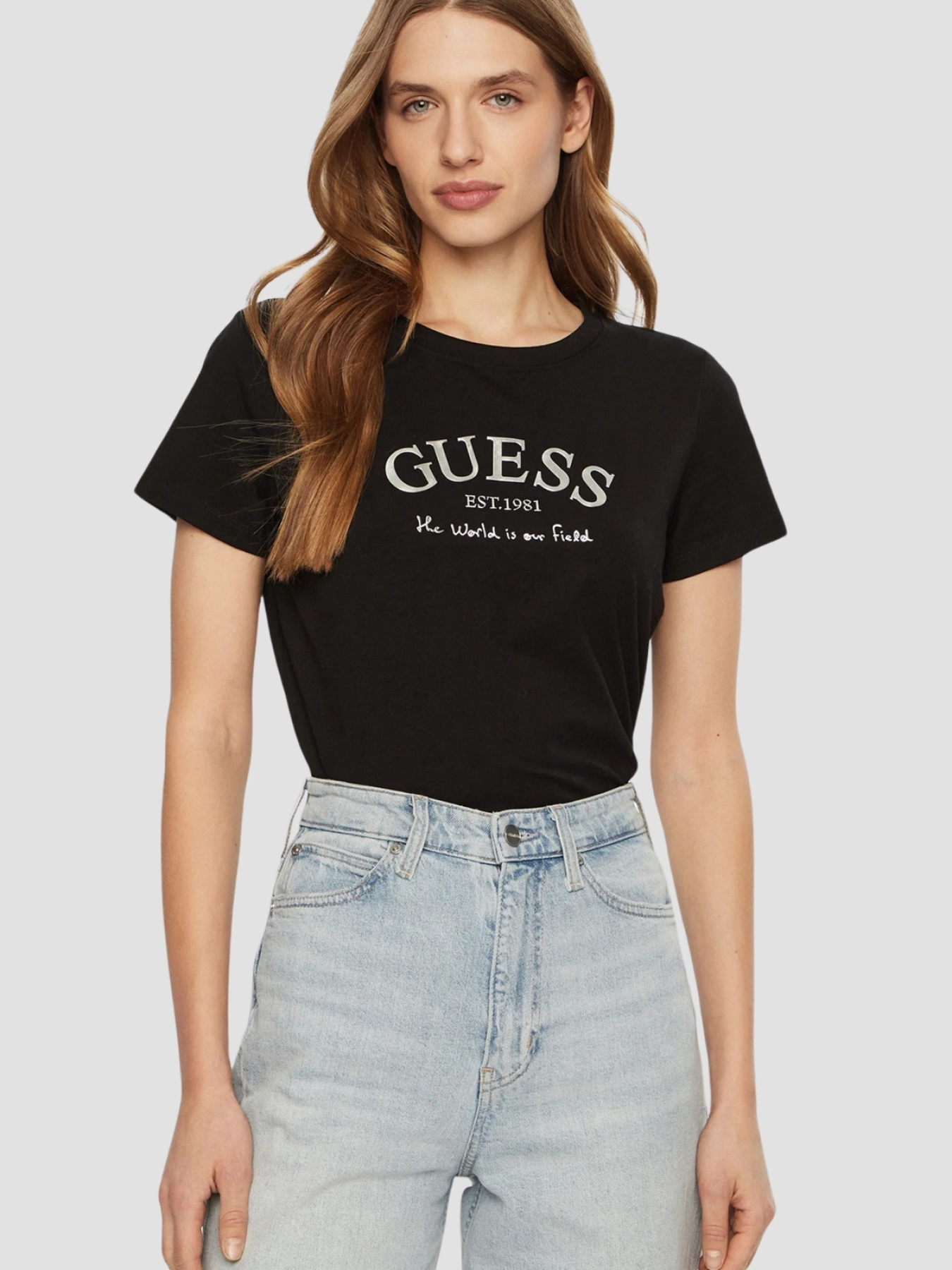 Футболка GUESS модель V5RI16.J1314;JBLK Фото