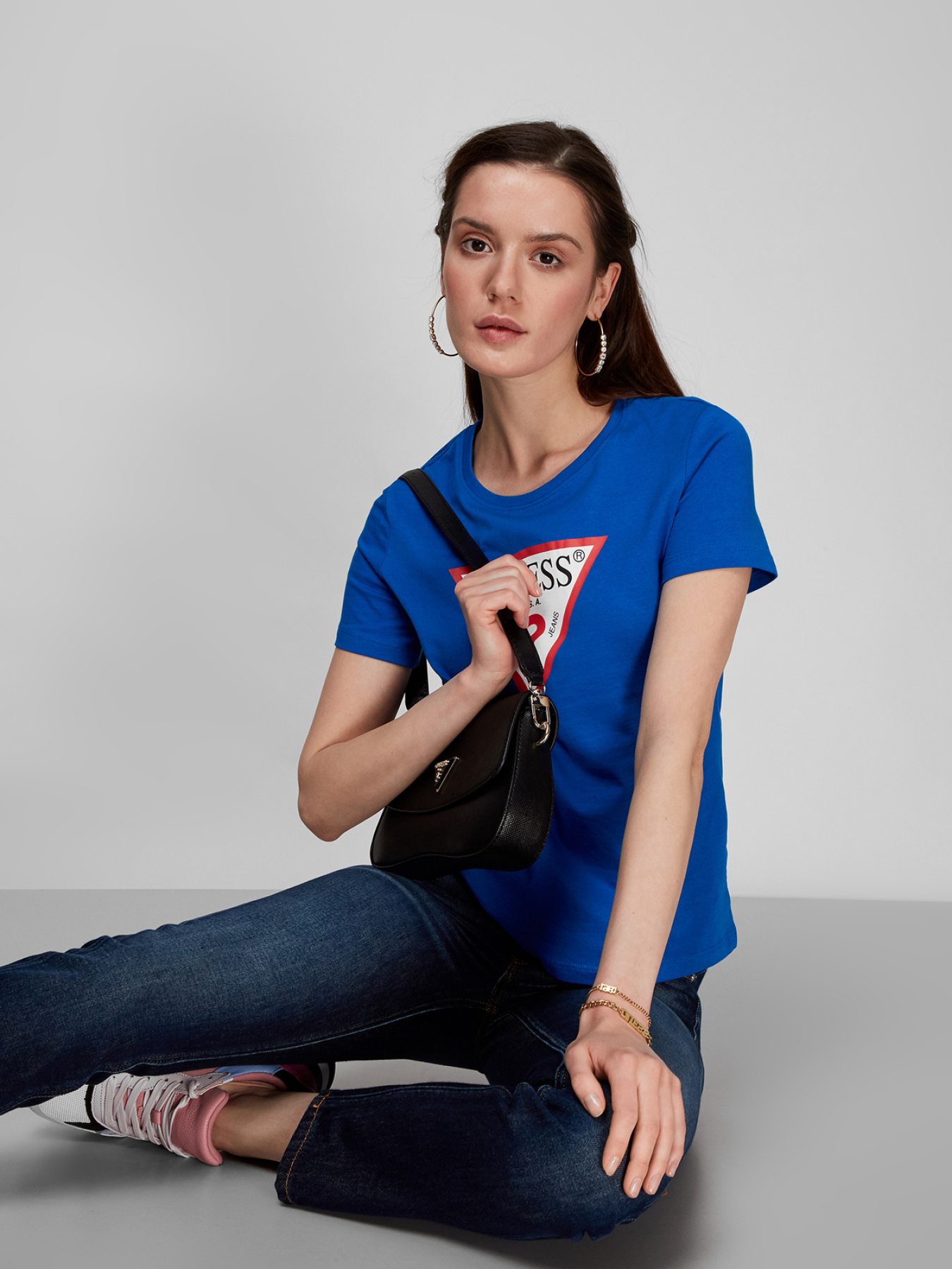 Футболка GUESS модель W1YI1B.I3Z11;G7K7 Футболка GUESS модель W1YI1B.I3Z11;G7K7 Фото