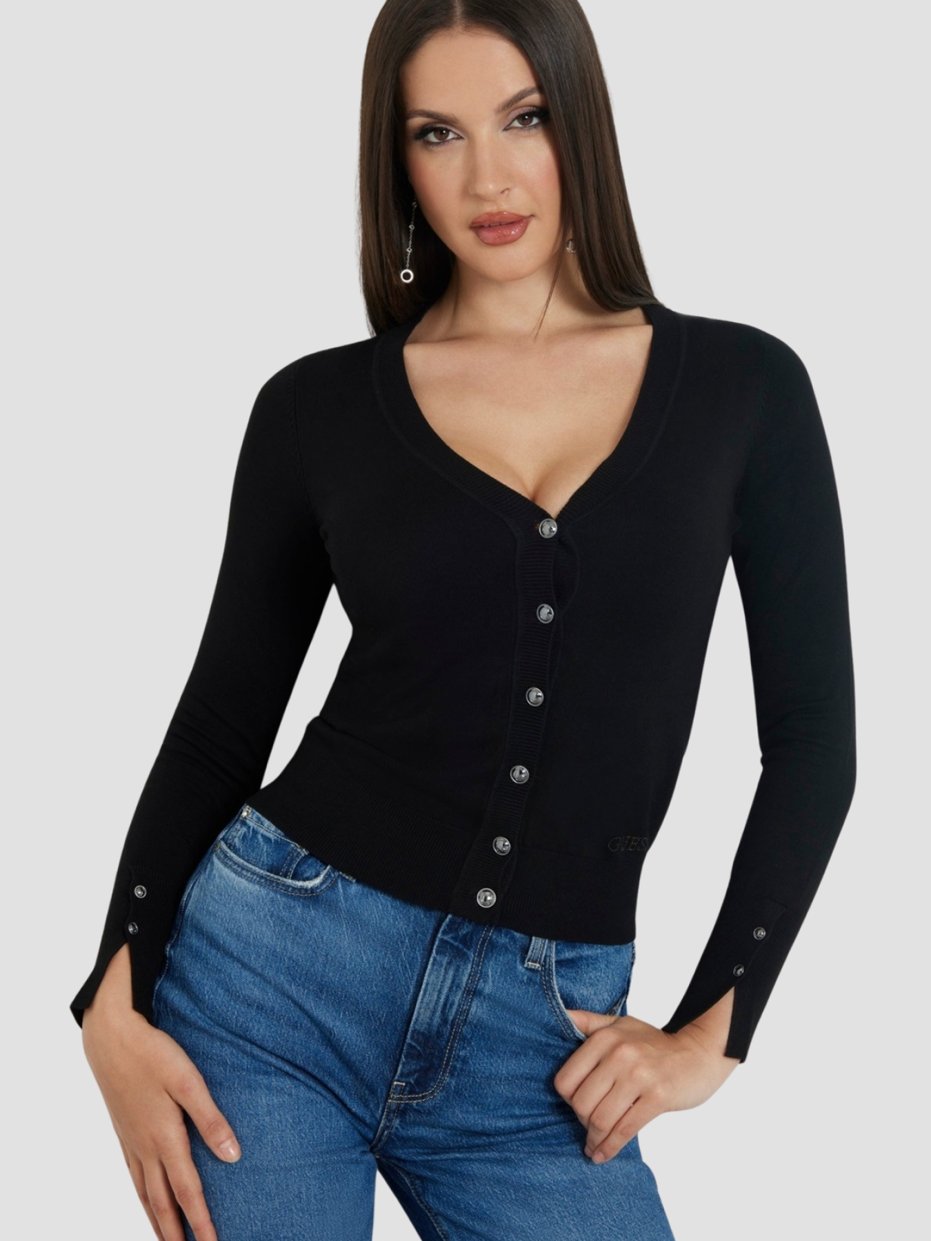 Кардиган GUESS модель W2YR33.Z2V62;JBLK Фото