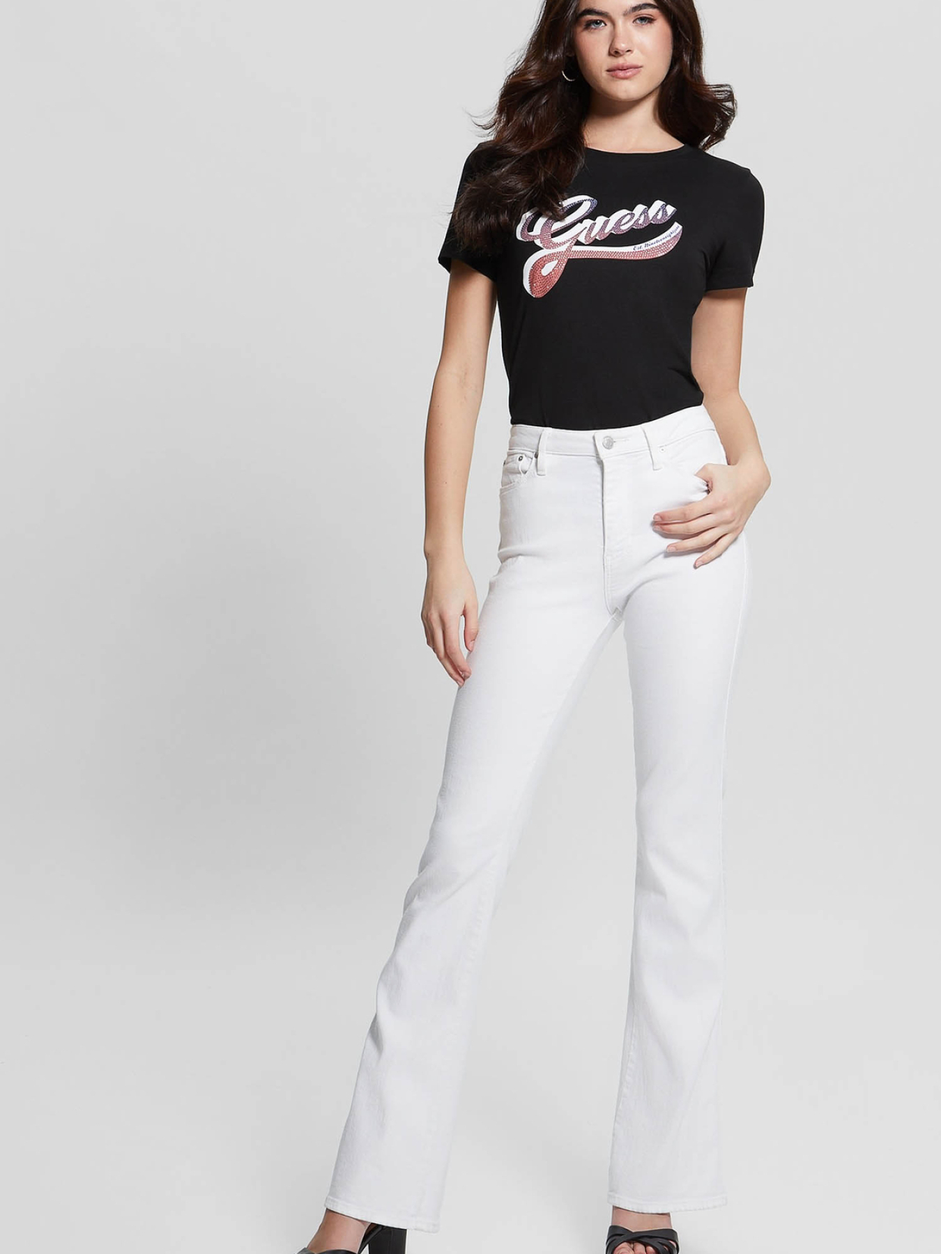 Футболка GUESS модель W3GI34.I3Z14;JBLK Футболка GUESS модель W3GI34.I3Z14;JBLK Фото