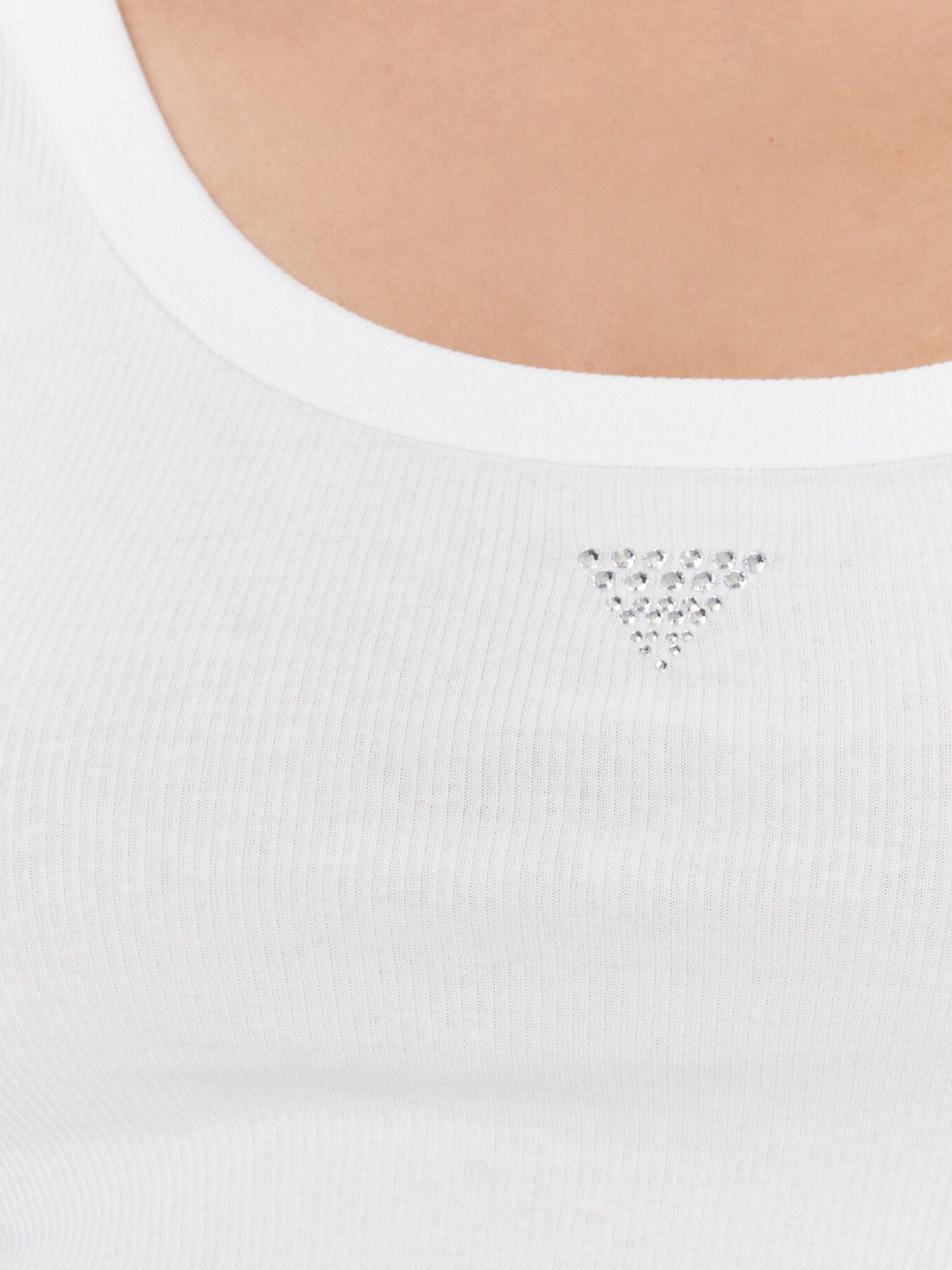 Женская белая майка модель W3YP68.KA0H1;G011 Фото