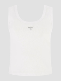 Женская белая майка модель W3YP68.KA0H1;G011 Женская белая майка модель W3YP68.KA0H1;G011 Фото