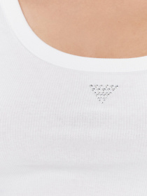 Женская белая майка модель W3YP68.KA0H1;G011 Женская белая майка модель W3YP68.KA0H1;G011 Фото