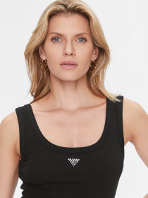 Женская черная майка модель W3YP68.KA0H1;JBLK Женская черная майка модель W3YP68.KA0H1;JBLK Фото