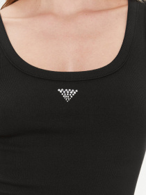 Женская черная майка модель W3YP68.KA0H1;JBLK Женская черная майка модель W3YP68.KA0H1;JBLK Фото