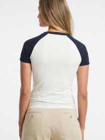 Жіноча біла футболка модель W4BI52.J1314;F0J1 Фото