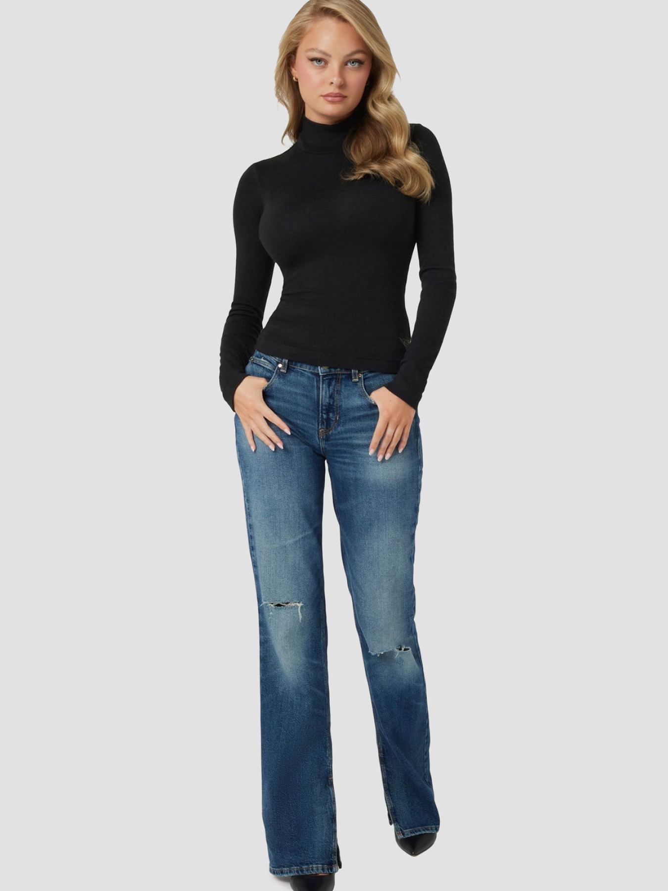 Футболка GUESS модель W4BP14.KCGM2;JBLK Фото