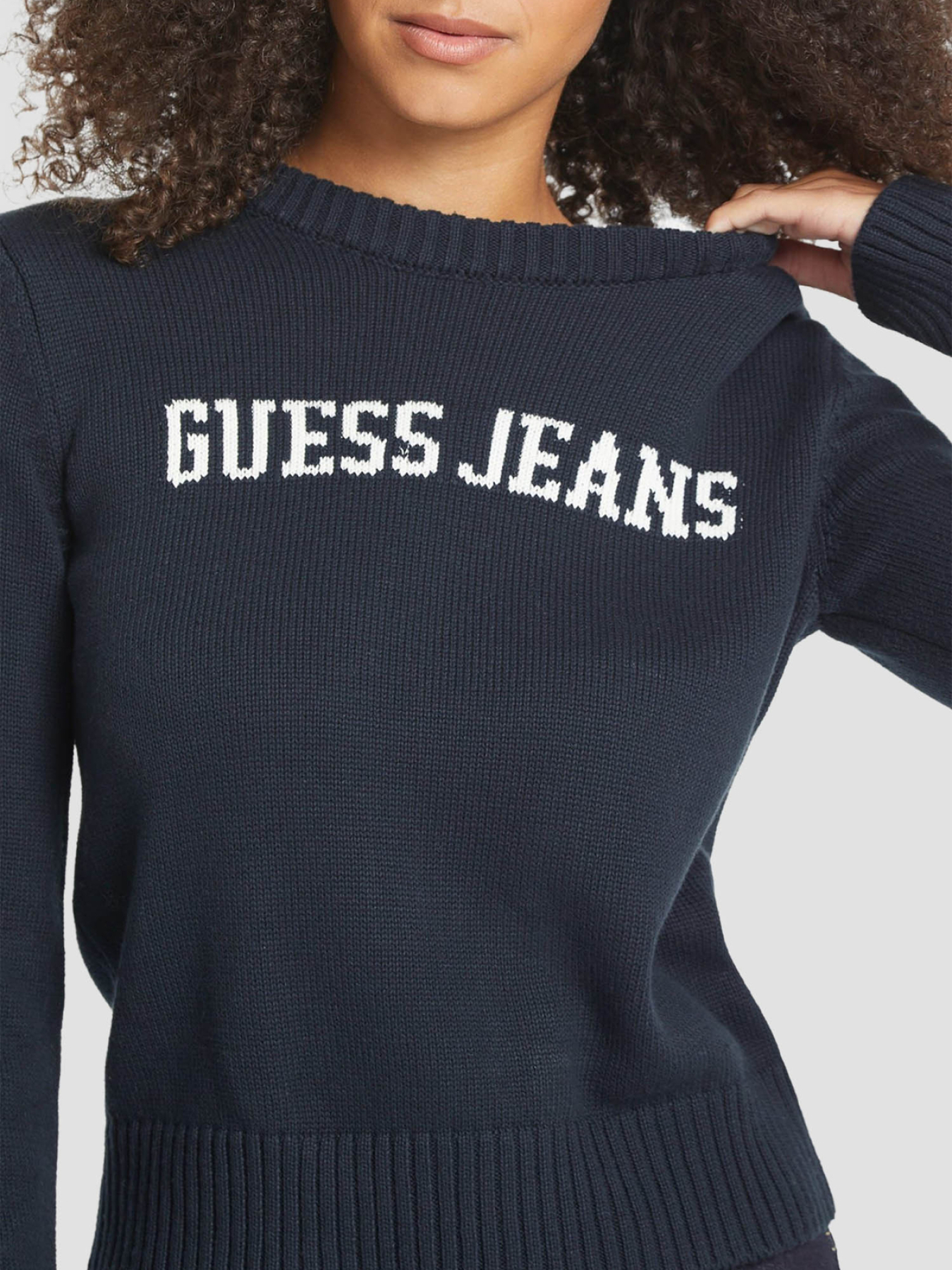 Жіночий темно-синій джемпер модель W4BR10.Z3HM1;A71W Фото