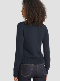 Жіночий темно-синій джемпер модель W4BR10.Z3HM1;A71W Фото
