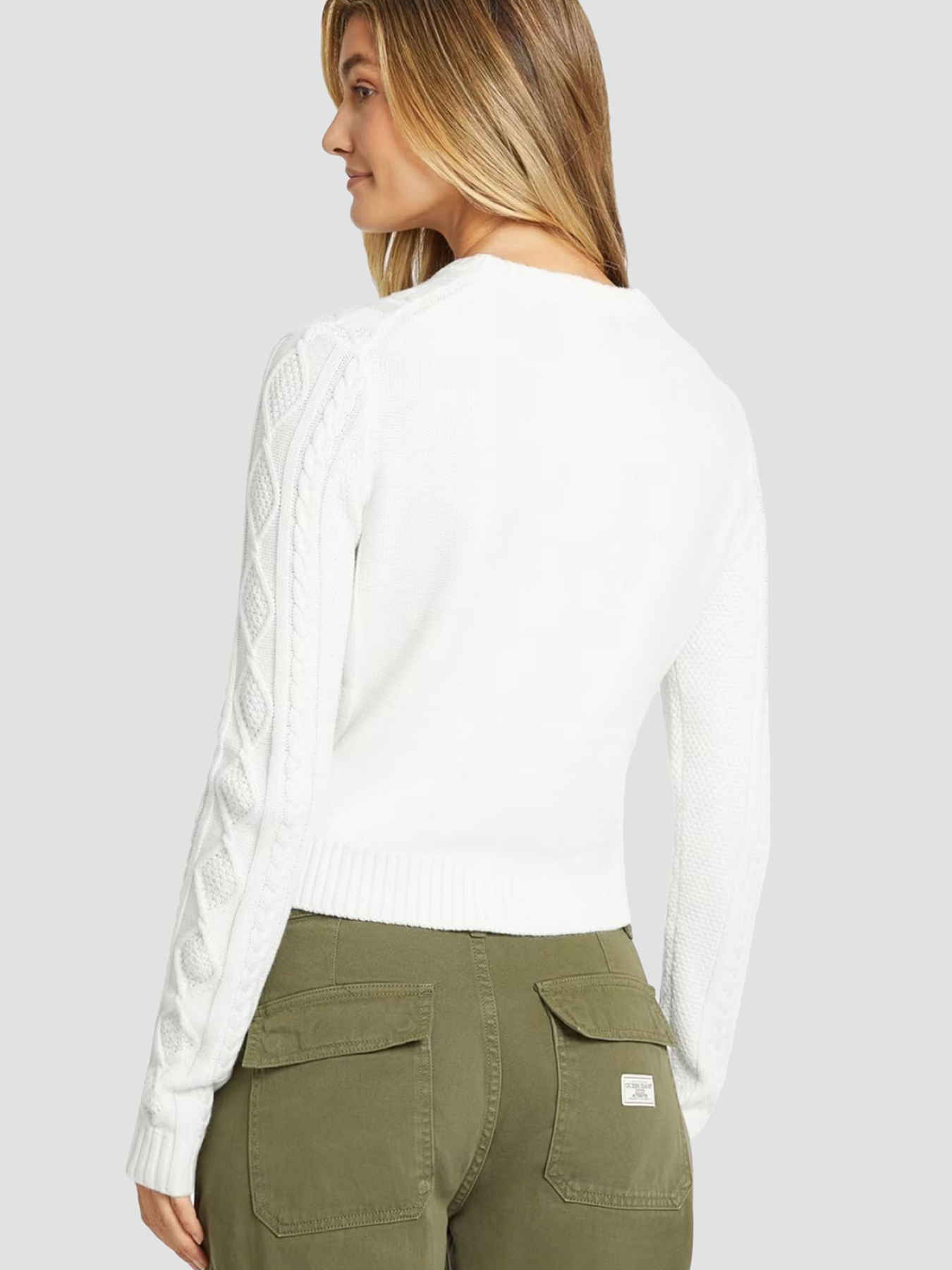 Жіночий білий джемпер модель W4BR13.Z3HN2;G293 Фото