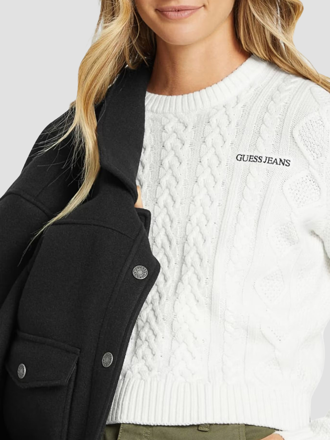 Жіночий білий джемпер модель W4BR13.Z3HN2;G293 Фото