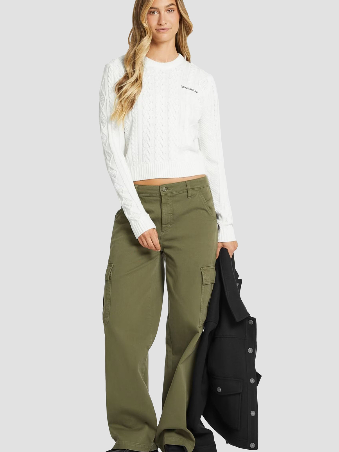 Жіночий білий джемпер модель W4BR13.Z3HN2;G293 Фото