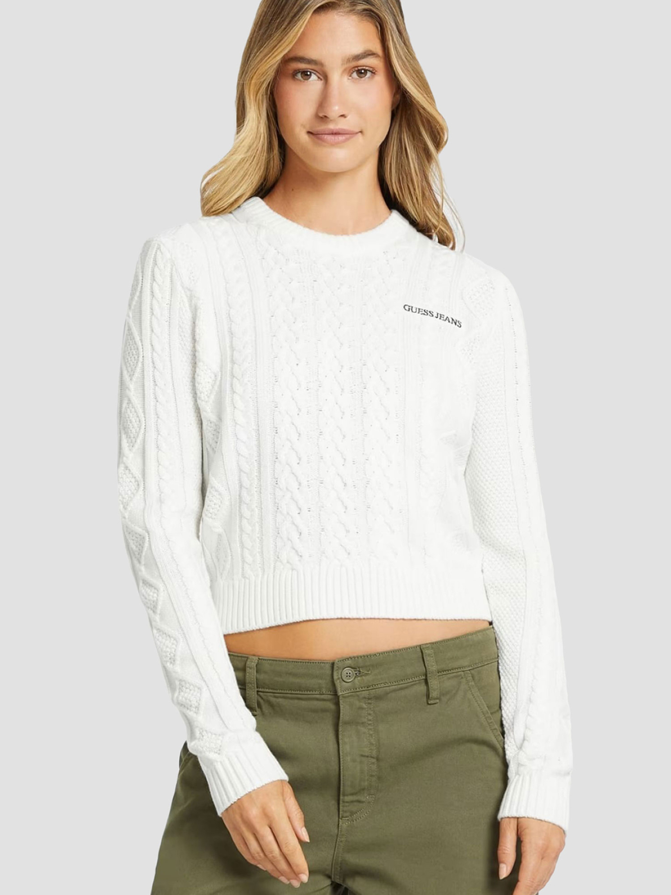 Жіночий білий джемпер модель W4BR13.Z3HN2;G293 Фото