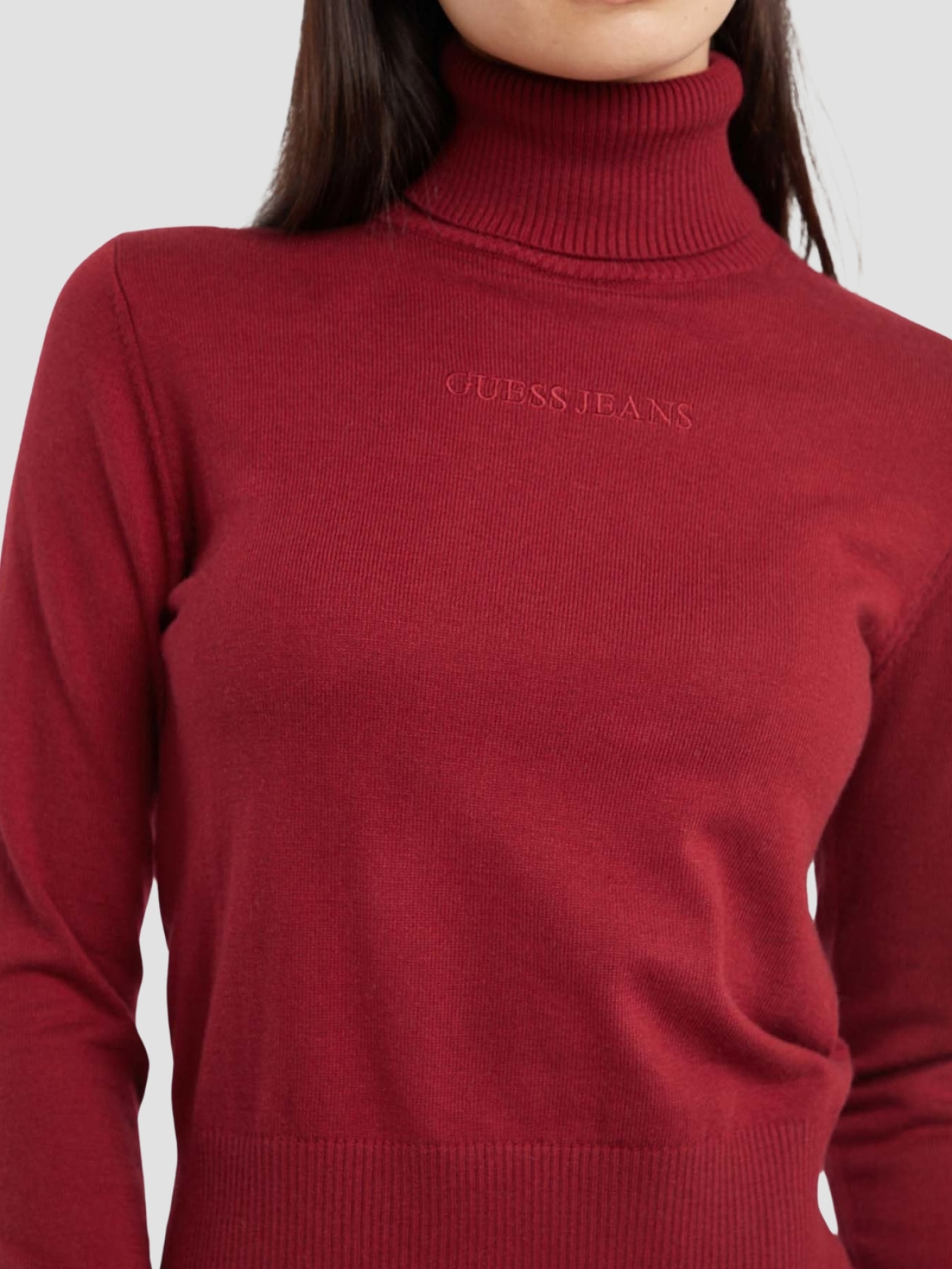 Жіночий бордовий гольф модель W4BR15.Z3HO2;G5M3 Фото