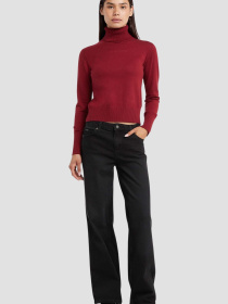 Жіночий бордовий гольф модель W4BR15.Z3HO2;G5M3 Фото