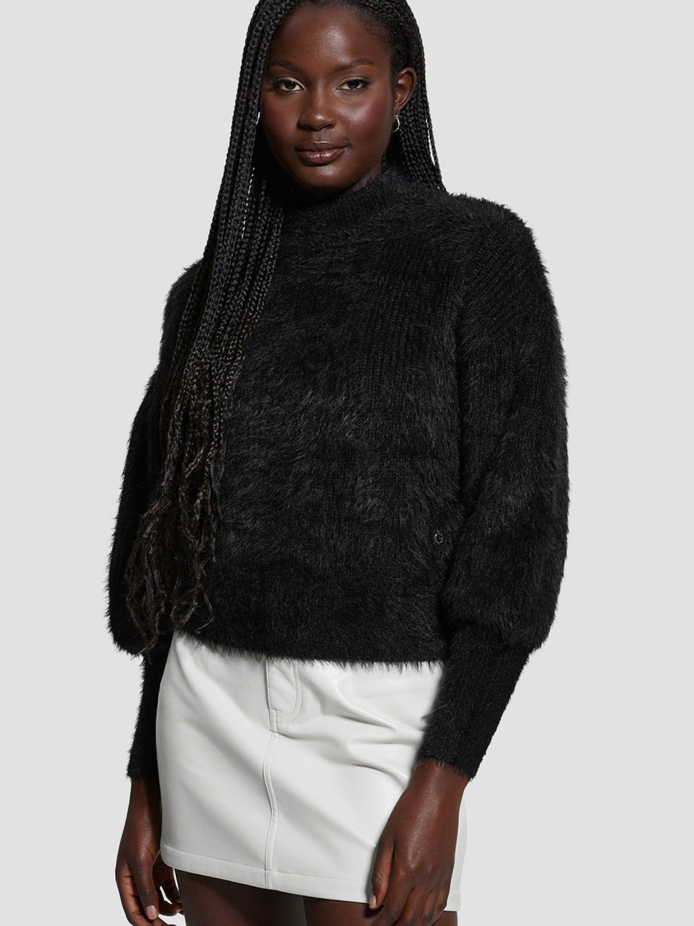 Свитер GUESS модель W4BR25.Z3BH0;JBLK Фото