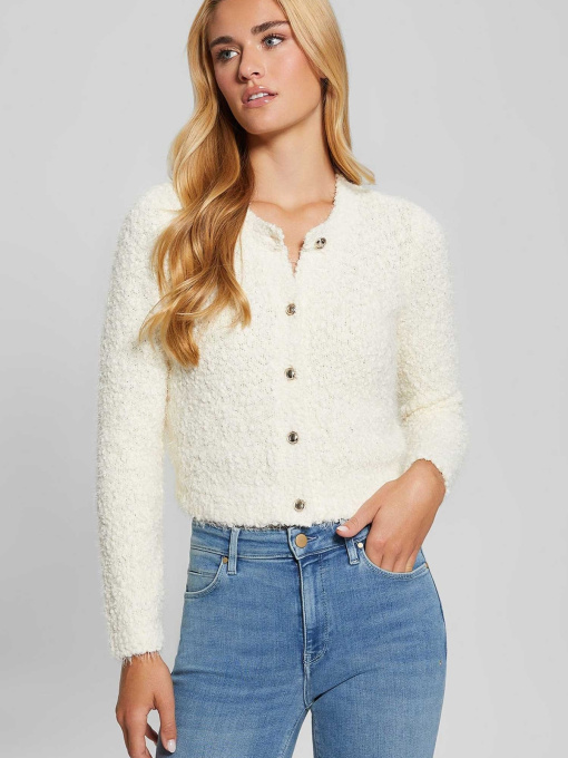 Жіночий білий кардиган модель W4BR90.Z3JK0;G047 Фото