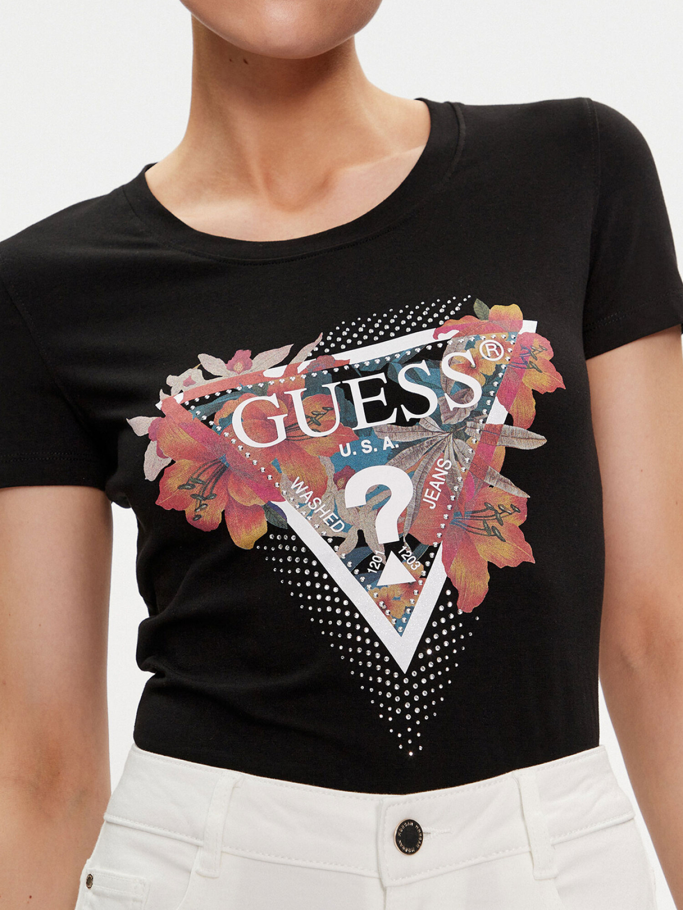 Футболка GUESS модель W4GI62.J1314;JBLK Фото