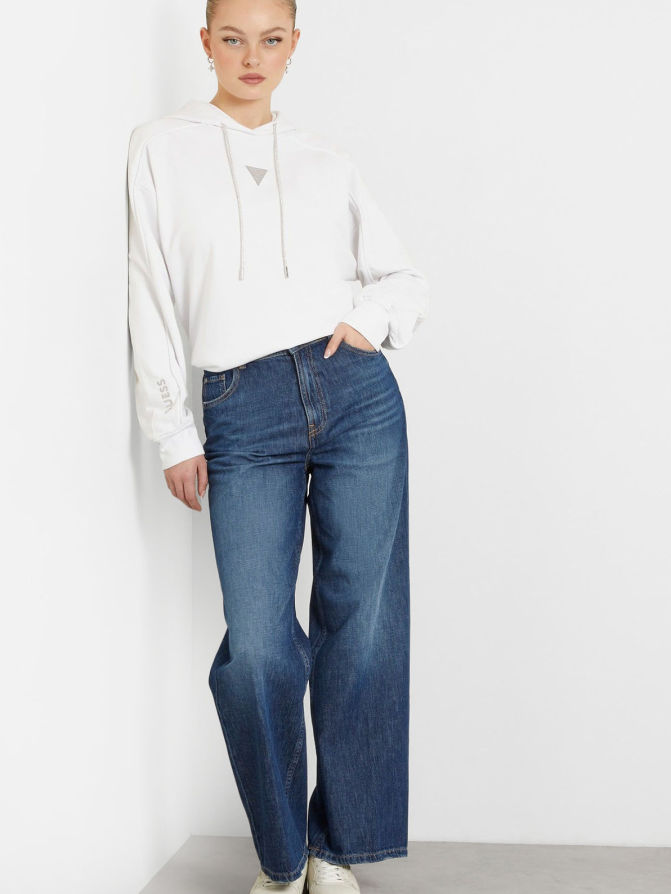 Худі GUESS модель W4GQ12.KBK32;G011 Фото