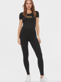 Женская черная футболка модель W4RI33.J1314;JBLK Фото