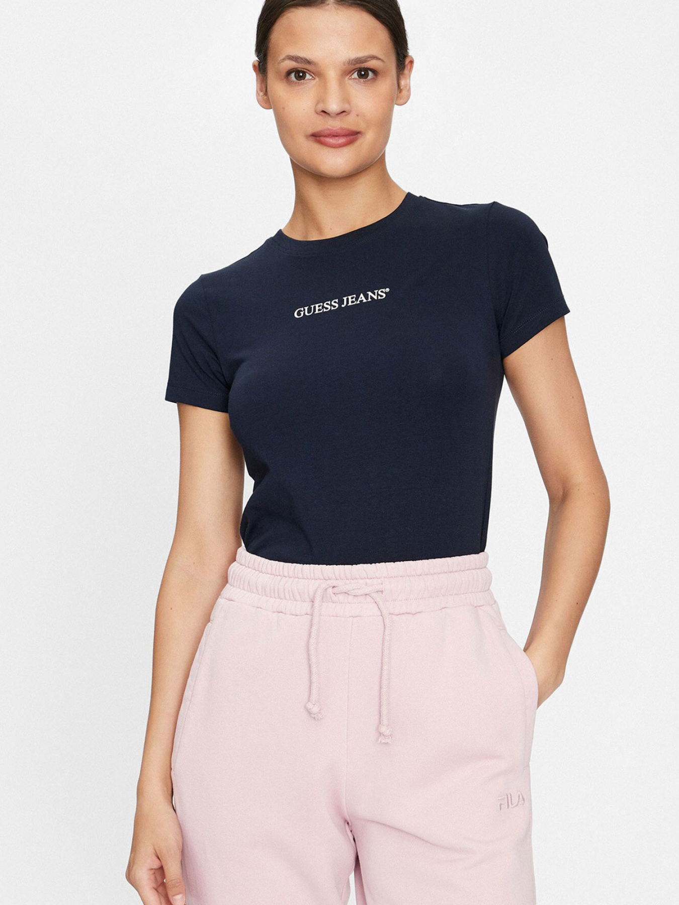 Футболки и поло Guess Jeans модель W4YI01.J1314;A71W Фото