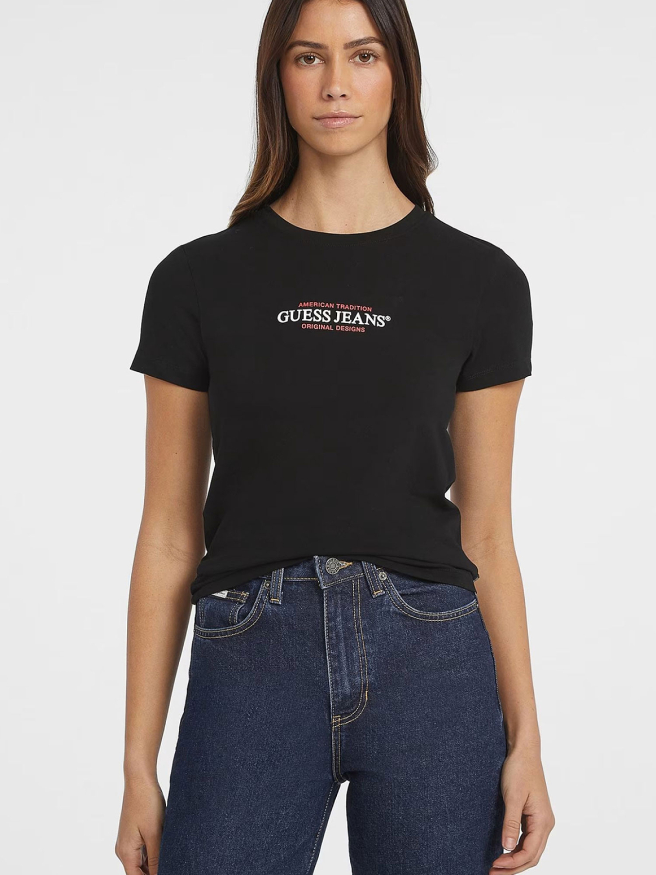 Футболка Guess Jeans модель W4YI03.J1314;JBLK Фото