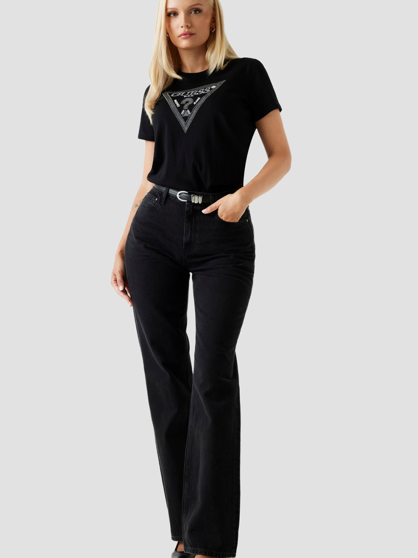 Футболка GUESS модель W5BI18.I3Z14;JBLK Фото