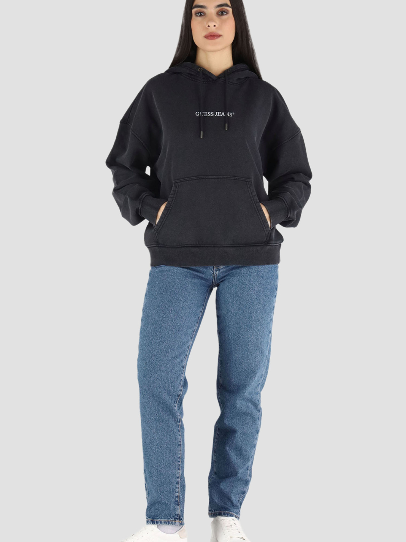 Женское темно-серое худи модель W5BQ15.KCPR1;JTMU Фото