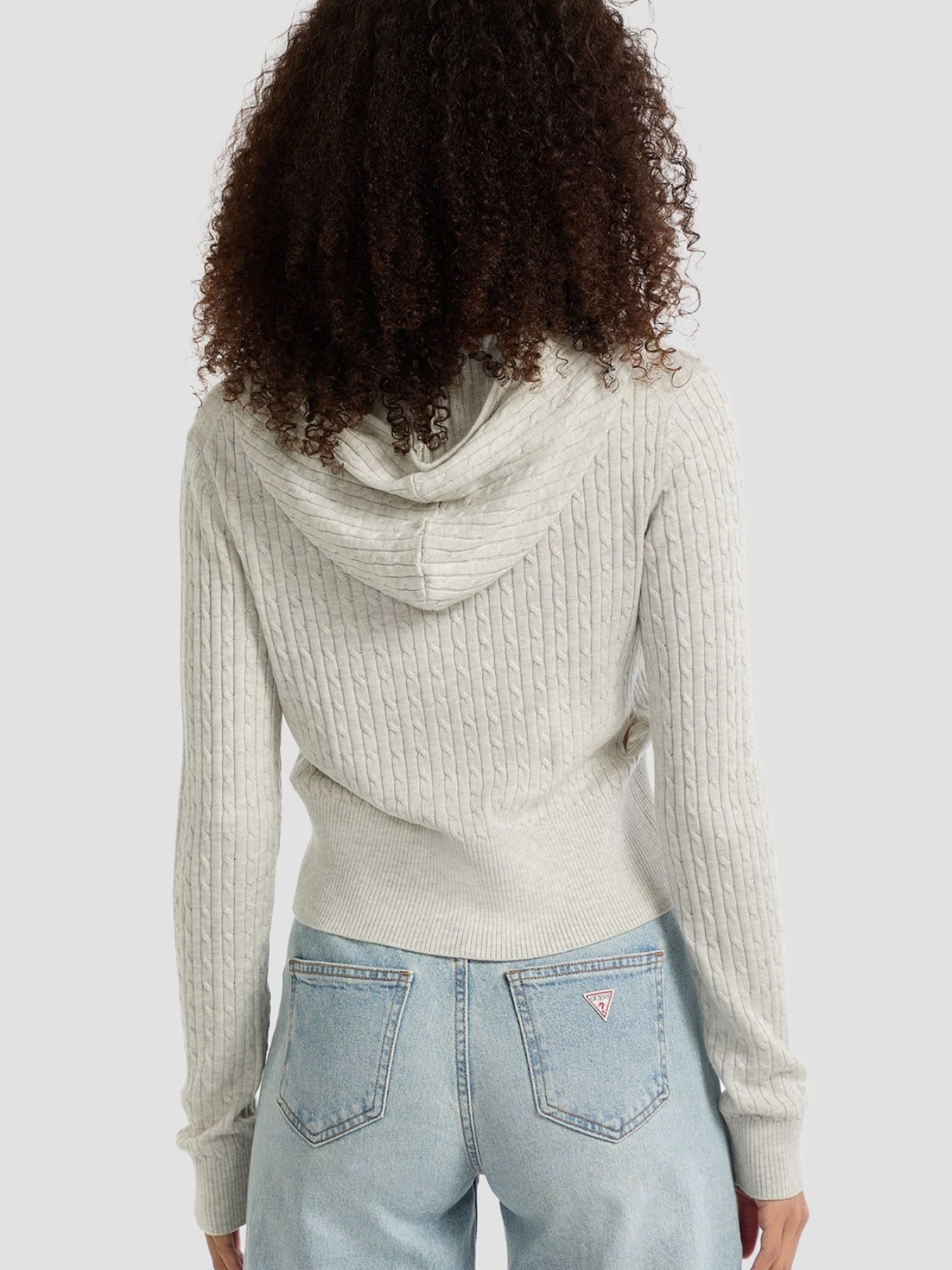 Жіноче світло-сіре худі модель W5BR04.Z3HO2;H90K Фото