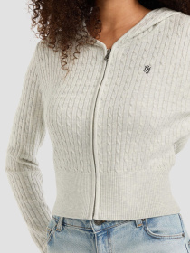 Жіноче світло-сіре худі модель W5BR04.Z3HO2;H90K Фото