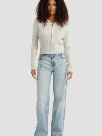 Жіноче світло-сіре худі модель W5BR04.Z3HO2;H90K Фото