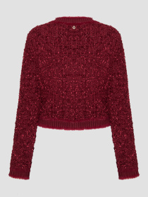 Женский красный кардиган модель W5BR0E.Z4090;F57F Фото