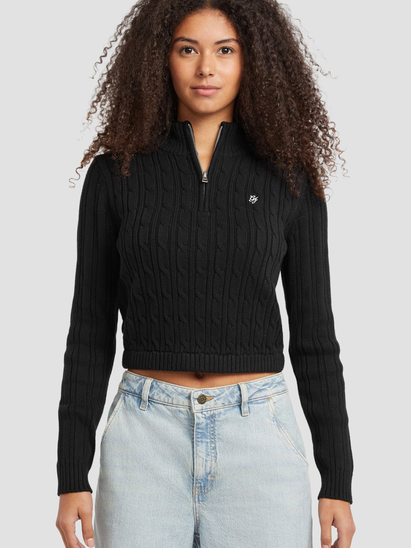 Жіноча чорна кофта модель W5BR13.Z3HM1;JBLK Фото