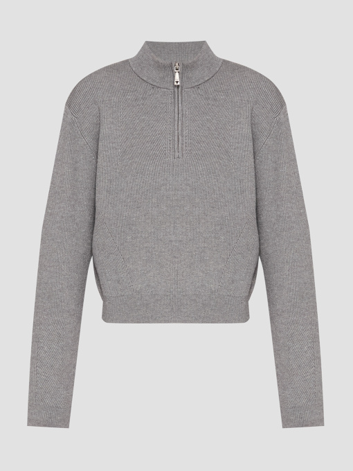 Женская серая кофта модель W5BR29.Z0572;MCH Фото