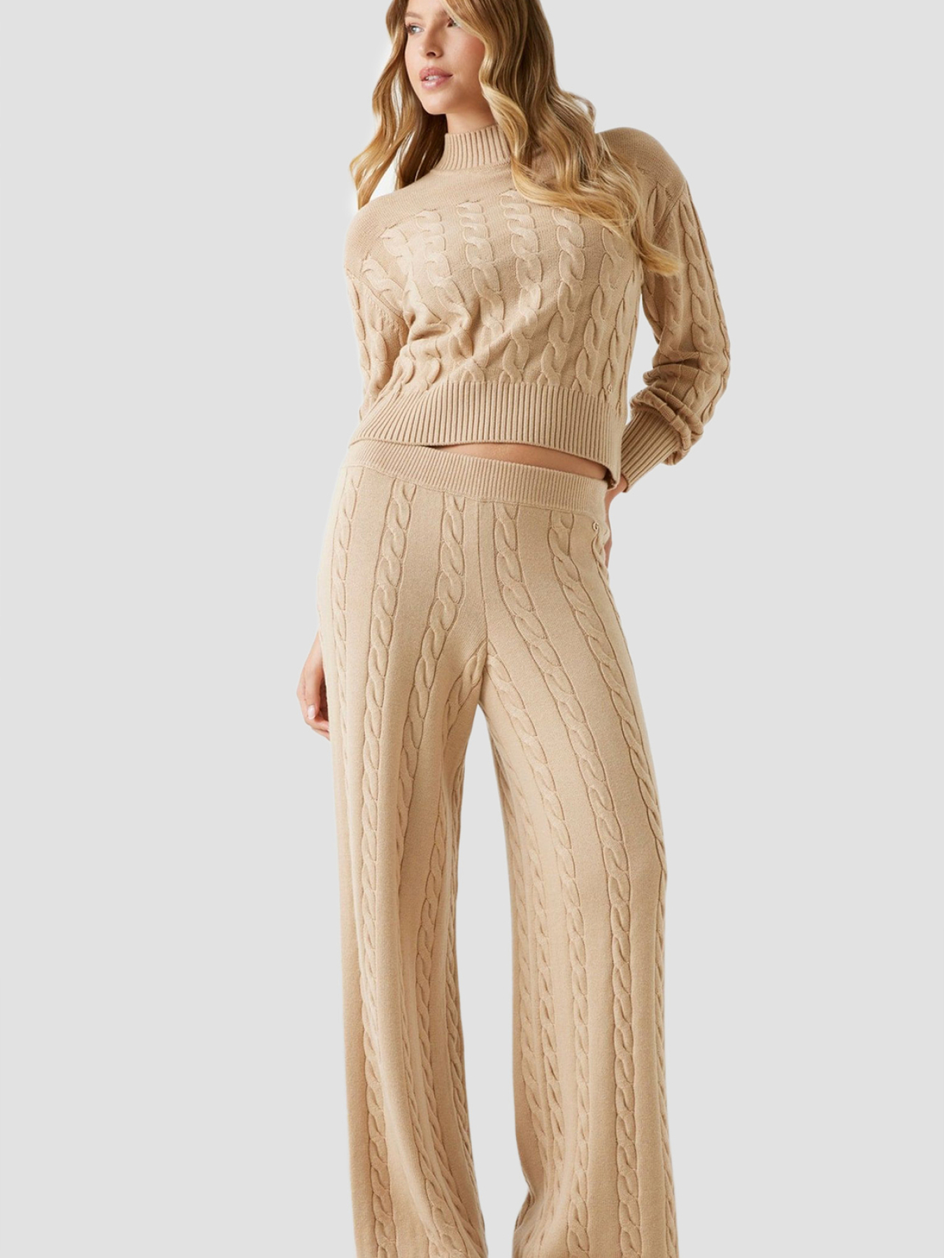 Жіночий бежевий гольф модель W5BR30.Z1192;G1L7 Фото