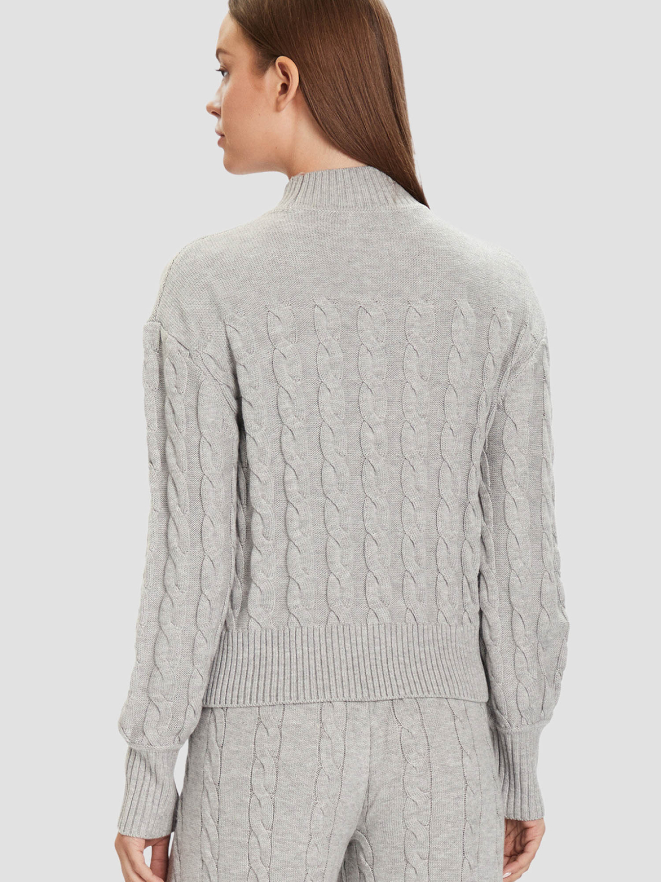 Женский светло-серый гольф модель W5BR30.Z1192;LMGY Фото