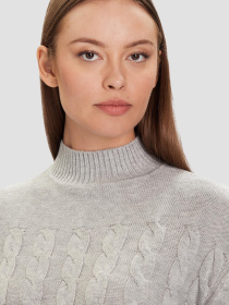 Женский светло-серый гольф модель W5BR30.Z1192;LMGY Фото