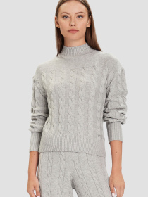 Женский светло-серый гольф модель W5BR30.Z1192;LMGY Фото