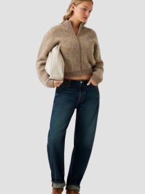 Женский бежевый кардиган модель W5BR56.Z0702;F1AX Фото