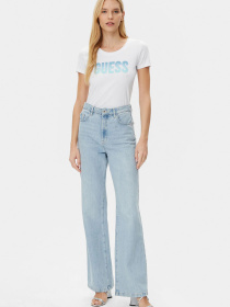 Жіноча біла футболка модель W5GI14.J1314;G011 Фото