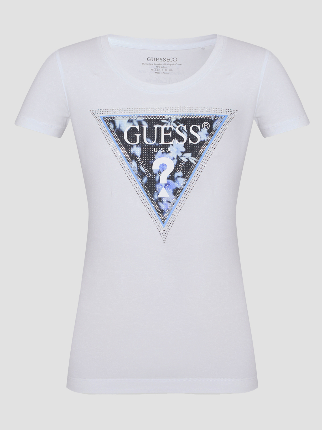 Женская белая футболка модель W5RI00.J1314;G011 Фото