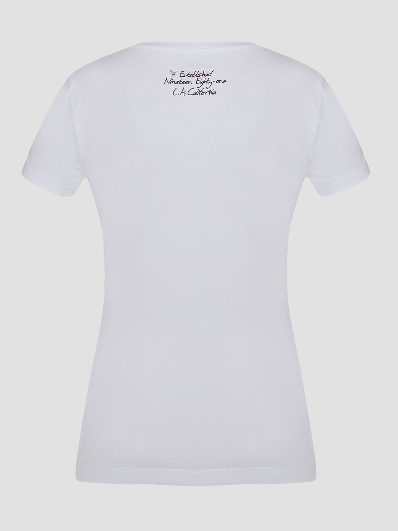 Женская белая футболка модель W5RI00.J1314;G011 Фото