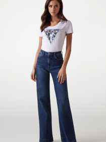 Женская белая футболка модель W5RI00.J1314;G011 Фото